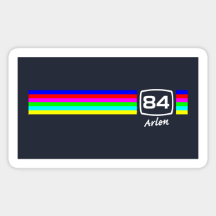 84 Arlen (RGB Test variant) Sticker